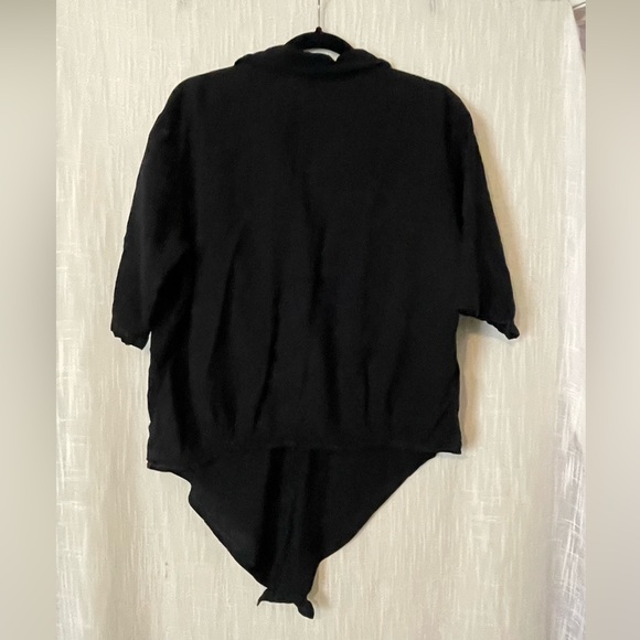 Cottonseed 100% Cotton Tie-Front Top (L) - Picture 4 of 5